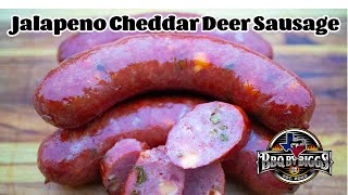 How to Make the BEST Jalapeno Cheddar Deer Sausage This Will BLOW YOUR MIND [upl. by Anabella]