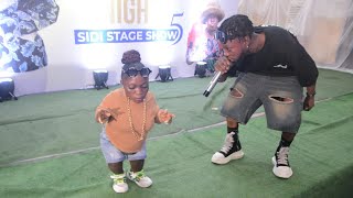 SMALLEST WOMAN IN NOLLYWOOD DANCE WITH PUREDY ON STAGE AT PEELEE NIGHT HOSTED BY KEMITY [upl. by Eirehc]