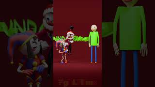 Baldi Meets Pomni baldisbasics theamazingdigitalcircus pghlfilms [upl. by Guyon735]