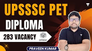 UPSSSC JE Recruitment 2023  Diploma Draftsman Vacancy [upl. by Ssac]