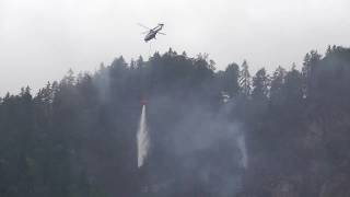 Katastrophenfall ausgerufen Waldbrand in Kiefersfelden [upl. by Carrissa295]