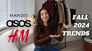 4 top autumn fashion trends 2024 FALL MUST HAVES from hampm asos mango and more [upl. by Polly]