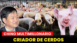 ¡8600 millones EL GRANJERO MÁS RICO DEL MUNDO Y DE CHINA miles de millones Criando Cerdos 🐷 [upl. by Brianne]