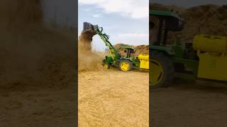 John Deere loader performance tractor loader [upl. by Apoor601]