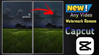 watermark remover video without blur in capcut  capcut se kesi bhi video ka watermark kaise hataye [upl. by Atoel221]