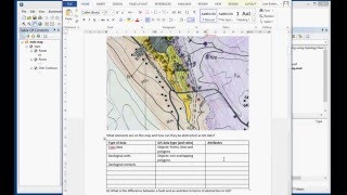 Digitising a Geological map in ArcGIS Desktop 103 Part 1 of 4 [upl. by Olegna]