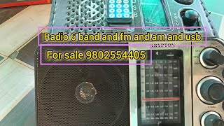 Radio for sale 6 bandfm usb [upl. by Holds766]