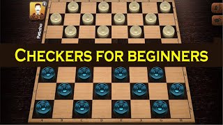 How to play Checkers for beginners [upl. by Ieppet]