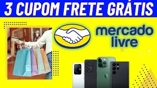 ✅NOVO 3 CUPOM MERCADO LIVRE FRETE GRÁTIS  CUPONS MERCADO LIVRE FRETE GRÁTIS [upl. by Asilahs]