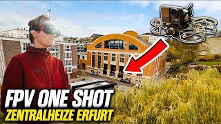 Cinematic FPV Drone One Shot  Zentralheize Erfurt [upl. by Barth450]