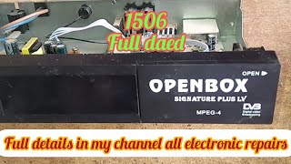 how to repair Open Box HD receiver full daed complete tutorial Hindi Urdu [upl. by Enail220]