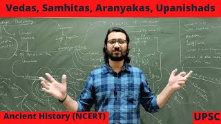 L17 Vedas Samhitas Aranyakas and Upanishads  Vedic period  Ancient India History  NCERT  UPSC [upl. by Gasser]