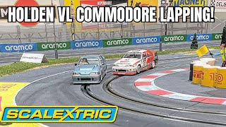 Scalextric Holden VL Commodore Lapping 🏁 [upl. by Nimra75]