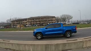 Foggy drive through Lackland AFB San Antonio Texas 26 February 2024 GX030022 [upl. by Nibor270]