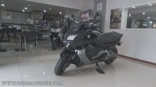 BMW C600 Sport amp C650 GT Walking around view [upl. by Aneehsal]