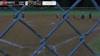 Loretto HS vs Hackleburg HS AL Softball [upl. by Kopaz551]