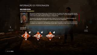 Dead by Daylight Explicando as Perks de Todos Sobreviventes Atualizado [upl. by Durr440]