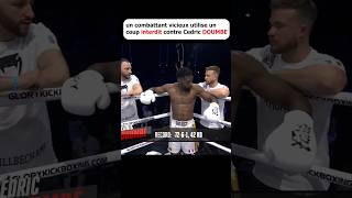 Il agresse Cedric DOUMBE et maintenant se rappel même plus de son prénom 🤣 short kickboxing karma [upl. by Warrin935]