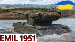 EMIL 1951  ЩЕ ОДИН ТАНК на ТРИ ПОЗНАЧКИ 9133 🔥ЗАМОВЛЕННЯ від Хен🔥WoT UA💙💛 [upl. by Roseann637]