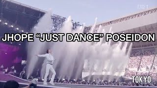 BTS JHOPE “JUST DANCE” POSEIDON MOMENTS jhope bts hoseok [upl. by Gariepy92]