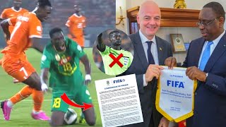 FIFA à Réagir Match Senegal vs Cote dIvoire Annulé [upl. by Llevert428]