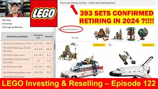 LEGO Sets Retiring 2024 CONFIRMED  Last Chance Page  And New SALES [upl. by Sgninnej]