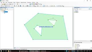 Multipart polygons and “holes“ ArcGis y Qgis [upl. by Salter]