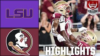 LSU Tigers vs Florida State Seminoles  Full Game Highlights [upl. by Farrell]