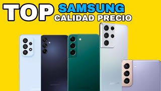 Los MEJORES Teléfonos de SAMSUNG Calidad Precio 2024 [upl. by Atiner708]