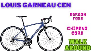 Louis Garneau CEN  Carbon Fork  Canadian Road Bike  Walk Around [upl. by Nedaj385]