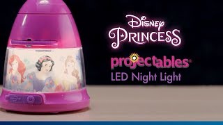 43684  Disney Princess 8Image Projectables LED Night Light [upl. by Nnairol953]