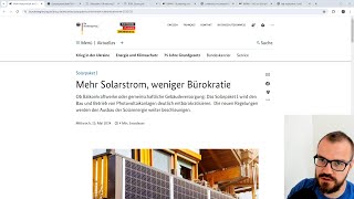 Wie man das Solarpaket I durcharbeiten amp verstehen kann [upl. by Amorette]