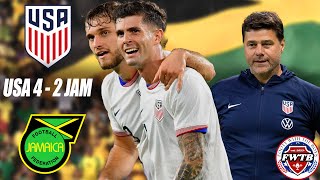 POCHETTINO PERFECTION  USMNT VS JAMAICA REACTION  Footy with the Boys Ep 105 [upl. by Ibrek]