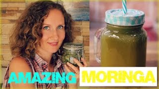 10 Amazing Moringa Health Benefits  Iced Tea Recipe [upl. by Alraep]