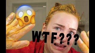 Dyeing My Hair With Turmeric FAIL  Nathalie Nielsen [upl. by Whall]