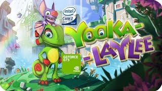 Yooka Laylee Low End PC  Core 2 Duo E8400  GTS 450  4GB RAM 768p [upl. by Allix]