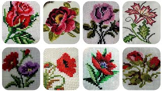 Very easy cross Stitch patterns ideas for beginner [upl. by Tjon]