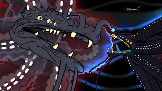 Subnautica but Gargantuan Leviathan has a talk WITH HIS DAD animation subnautica [upl. by Yarezed]