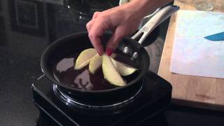 Pears Poached in Sherry  Cooking With Pears [upl. by Namlas]