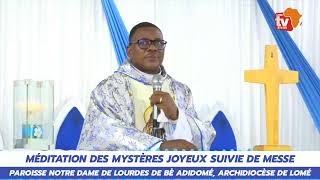 LUMEN TV AFRICA MEDITATION DU SAINT ROSAIRE MYSTÈRES JOYEUX [upl. by Orfurd]