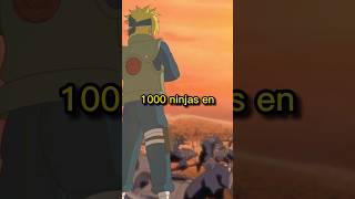 Minato vs 1000 ninjas  Naruto Shippuden anime naruto [upl. by Rambort]