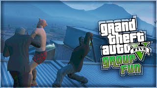 GTA 5 Online Funny Moments EPIC With KSI Zerkaa Vikkstar123 Wroetoshaw Behzinga amp TBJZL [upl. by Ahcorb]