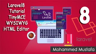 38Laravel 8 Tutorial  TinyMCE WYSIWYG HTML Editor لارافيل 8 [upl. by Ver789]