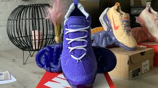 Nike Air VAPORMAX 2023 FK quotHYPER VIOLETquot Light UltramarinePure PlatinumCollectionPart 458 [upl. by Lyudmila458]