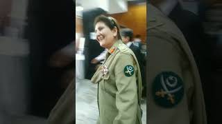 Meeting Lieutenant General Nigar Johar [upl. by Illil]