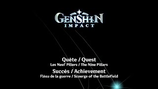 Liyue  Succès Fléau de la guerre  Achievement Scourge of Battlefield  Genshin Impact Interact Map [upl. by Malone958]