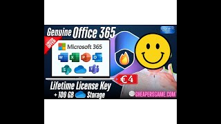 How to Get MS Office 365 100 Genuine ⚠️Free🚫🔥 Cheap MS Office Product Key 2024✅ Cheapersgame [upl. by Sankey]