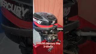 199900 Mercury 8hp long shaft 2stroke OutboardMadness outboardmadness [upl. by Rybma]