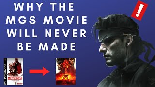 Why the Metal Gear Solid Movie Will Never Happen [upl. by Dhaf]