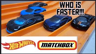 Hot Wheels VS Matchbox ❤️ Bugatti Divo Challenges Bugatti Chiron and Veron 🥰🥰 [upl. by Glassco869]